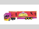 ERF EC BOX TRAILER PAULOS CIRCUS-76EC005