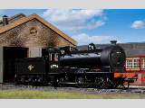 CLASS J26 65736 0-6-0 BR LATE (PLAIN BLACK) SOUND 76J26003XS