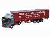 SCANIA 143 40FT CURTAINSIDE POLLOCK(SCOTRANS)-76S143001