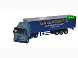 SCANIA 113 CURTAINSIDE GALLACHER BROS 76S143003
