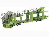 SCANIA EVO 6 CAR TRANSPORTER GREEN TIGER-76SCT004