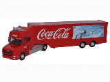 SCANIA T CAB COCA COLA POLAR BEAR TRUCK-76TCAB005CC