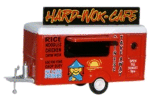 MOBILE TRAILER HARD WOK CAFE 76TR007