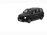 LEVC ELECTRIC TAXI BLACK 76TX5001