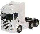 SCANIA CAB ONLY PLAIN WHITE 76WHSCACAB