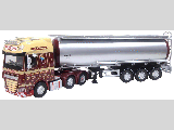 WILLIAM NICOL ABERDEEN DAF XF EURO 6 CYLINDRICAL TANKER 76DXF006