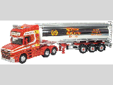 WILSON McCURDY SCANIA T CAB CYLINDRICAL TANKER 76TCAB011