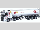 JOHN MITCHELL GRANGEMOUTH VOLVO FH4 CYLINDRICAL TANKER 76VOL4012