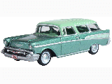 CHEVEROLET NOMAD 1957 SURF/HIGHLAND GREEN 87CN57006