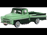 DODGE D100 SWEPTSIDE PICKUP 1957 GREEN 87DP57003