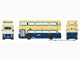 WEST MIDLANDS PTE LEYLAND FLEETLINE MCW - 901003