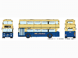 WEST MIDLANDS TRAVEL LEYLAND FLEETLINE MCW - 901008