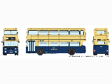 WEST MIDLANDS PTE LEYLAND FLEETLINE MCW - 901001