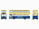 WEST MIDLANDS TRAVEL LEYLAND FLEETLINE MCW - 901011