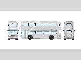 WEST MIDLANDS FLEETLINE UNDERCORATED LATE VERSION-901043
