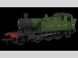 GWR 44XX CLASS No4409 BRITISH RAILWAYS(SERIF) GREEN 951005