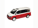 VOLKSWAGEN VW T6 MULTIVAN RED/WHITE 1-18 SCALE 9541/10