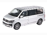 VOLKSWAGEN VW T6 HIGHLINE MULTIVAN SILVER 1-18 SCALE 954/55