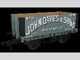RCH 1907 SPEC 12T OPEN WAGON JOHN DAVIES & SONS No 3 967420
