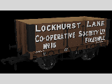 RCH 1907 SPEC 12T OPEN WAGON LOCKHURST LANE No 15 967423