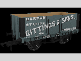 RCH 1907 SPEC 12T OPEN WAGON GITTINGS & SONS No 6 967424