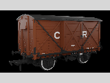 DIA.67 10T VAN No 2080 CALEDONIAN RAILWAY 976002