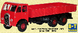 FODEN DG 3 AXLE DROPSIDE RED A008