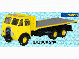 FODEN DG FLATBED YELLOW A010A