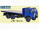 FODEN DG FLATBED DARK BLUE A010B