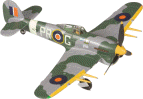HAWKER TYPHOON MK.1B RAF-AA36502