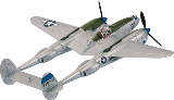 LOCKHEAD P-38J LIGHTNING-AA36607
