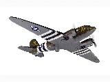 DOUGLAS DAKOTA C-47 SKYTRAIN 1944 D-DAY LEAD AIRCRAFT-AA38210