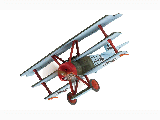FOKKER DR.1 DRIEDECKER FLYING CIRCUS LECHELLE, 1918 AA38307