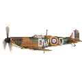 SPITFIRE MKI RAF 610 SQ BIGGIN HILL 1940-AA39204C