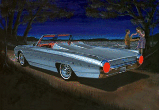 1962 FORD THUNDERBIRD 1:25 SCALE PLASTIC CAR KIT-AMT-682