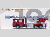 SCANIA TURNTABLE LADDER 55M HONG KONG FSD 1-76 SCALE ATC64677