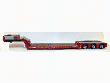NOOTEBOOM LOW LOADER TRAILER-3 AXLE RED