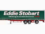 SUPER CURTAINSIDE TRAILER TRI-AXLE EDDIE STOBART(HVT 1565)