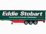 CURTAINSIDE TRAILER TRI-AXLE EDDIE STOBART, IRELAND (TET1505)