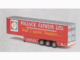 CURTAINSIDE TRAILER POLLOCK EXPRESS(142)