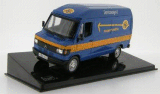 MERCEDES 207D VAN 1987 (ASG) BLUE/YELLOW-CLC224