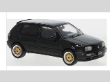 VW GOLF MKIII CUSTOM BLACK 1995 1-43 SCALE CLC525N