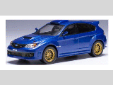 SUBARU IMPREZA WRC STi BLUE 2009 1-43 SCALE CLC553N