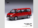 VW TRANSPORTER T4 MULTIVAN RED 1-43 SCALE CLC555N