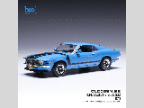 FORD MUSTANG BOSS 302 BLUE 1970 1-43 SCALE CLC569N