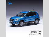 VW TIGUAN METALLIC BLUE 2007 1-43 SCALE CLC574N
