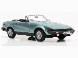 TRIUMPH TR7 DHC 1980 BLUE METALLIC 1-18 SCALE CML070-2