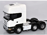 SCANIA 6X2 CAB UNIT WHITE 1:50 SCALE-CR026