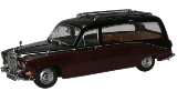 DAIMLER HEARSE BLACK/CLARET-DS007