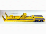 2 AXLE LOW LOADER KING TRAILER YELLOW